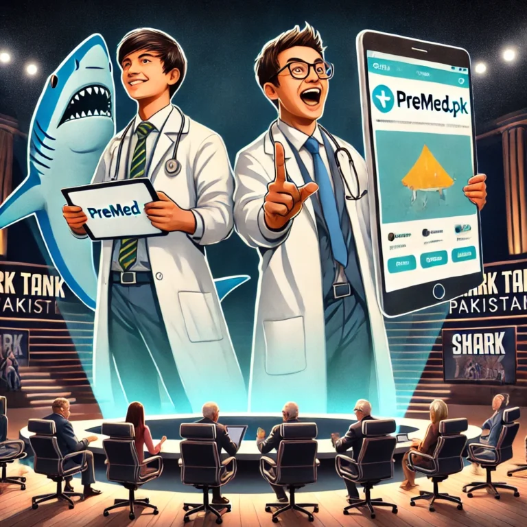 The Inspiring Journey of Premed.pk and Its Founders on Shark Tank Pakistan