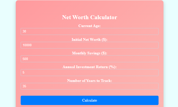Net Worth Calculator: Assess Your Financial Health Instantly