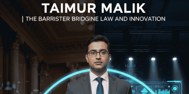 Taimur Malik: The Visionary Barrister Revolutionizing Legal Access in Pakistan