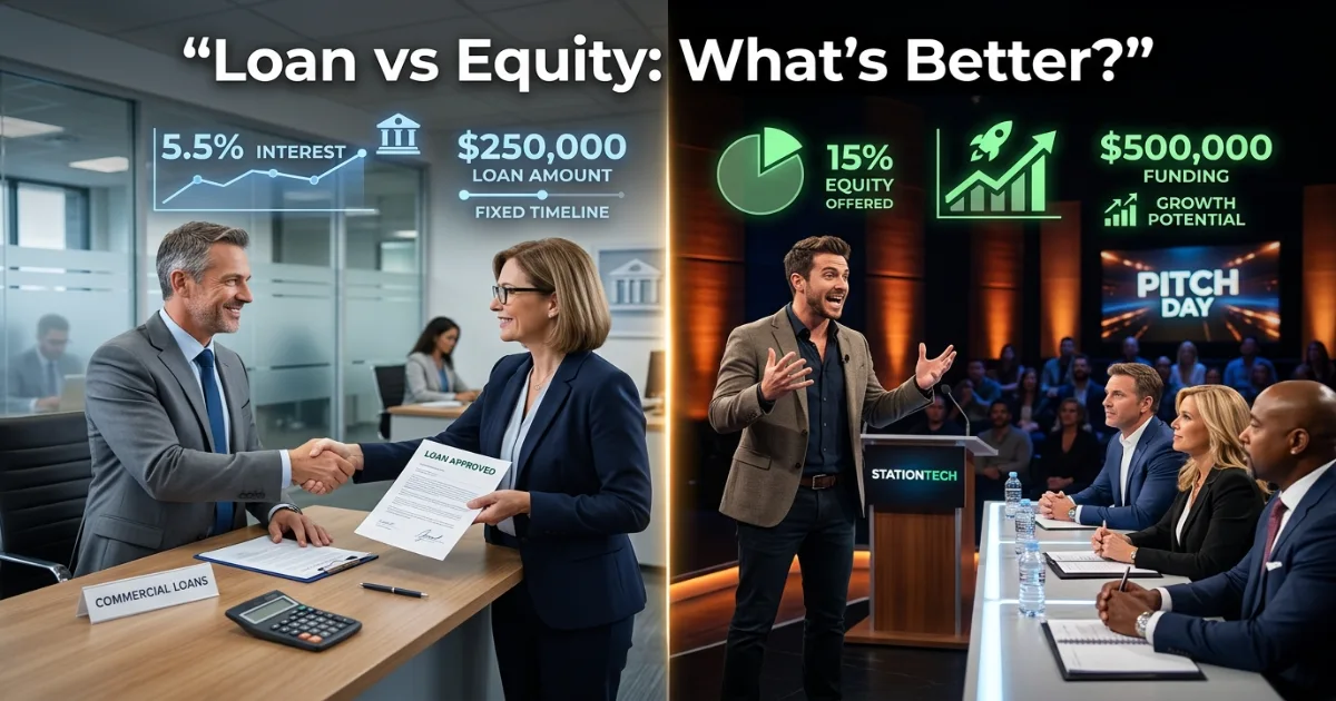 PM Youth Business Loan versus Shark Tank Pakistan equity funding comparison for Pakistani entrepreneurs