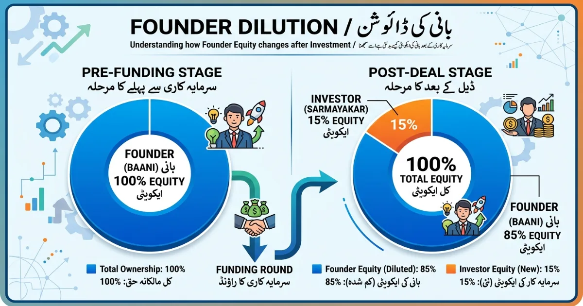 Stress-testing pre-money post-money valuation scenarios for Pakistan startups