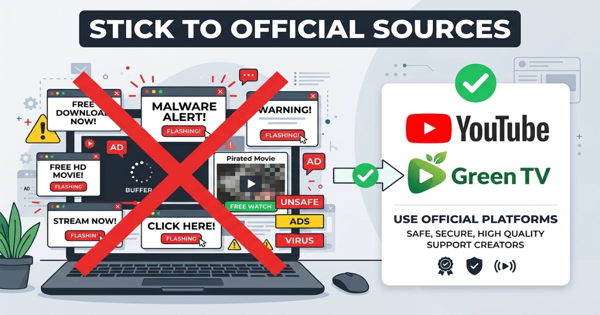 Warning about fake sites when trying to watch Shark Tank Pakistan online avoid malware and scams 2026