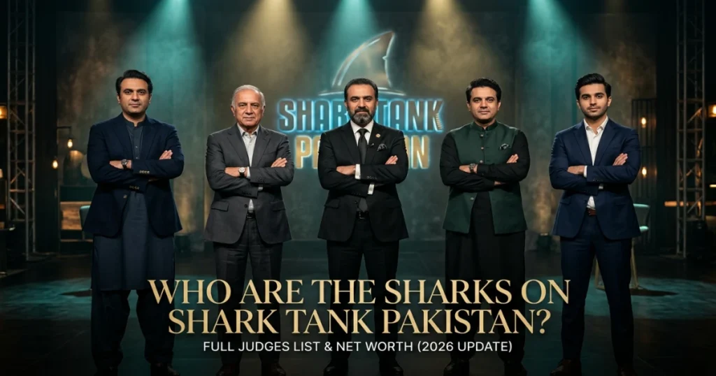 Sharks on Shark Tank Pakistan