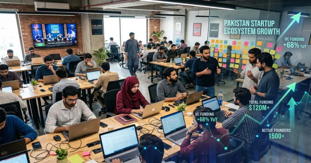 Pakistani startup ecosystem growth and Shark Tank Pakistan impact on local entrepreneurship culture