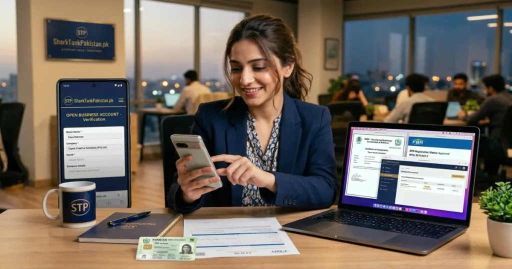Open a Digital Business Bank Account
