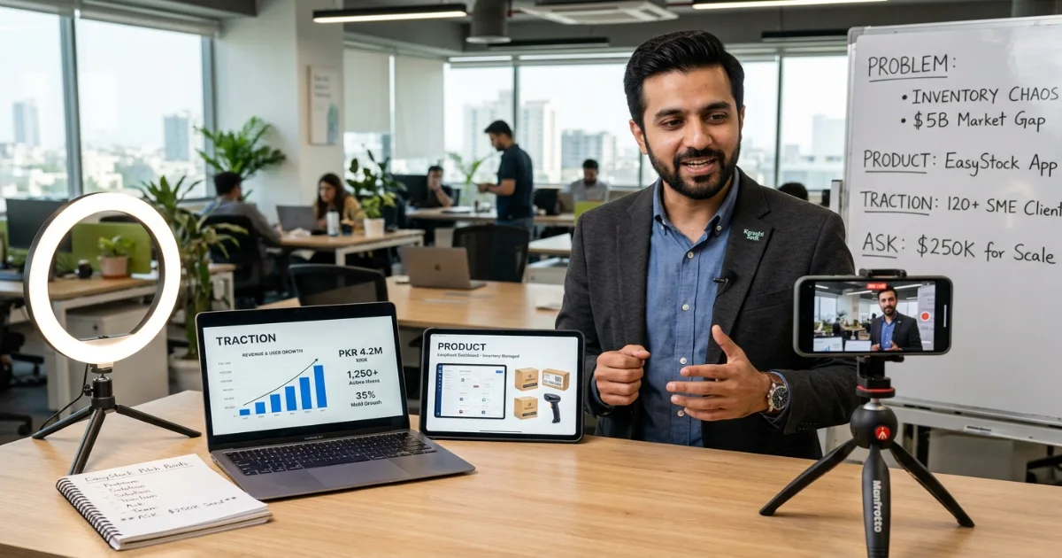 Screenshot of new Shark Tank Pakistan 2026 digital audition form