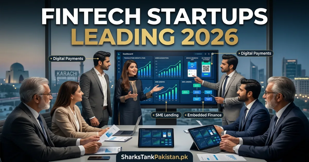 Lahore fintech and commerce startup analysis featuring digital payments, SME finance and retail distribution metrics