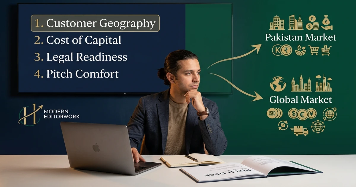 startup valuation calculator for Shark Tank Pakistan vs Dragons Den decision