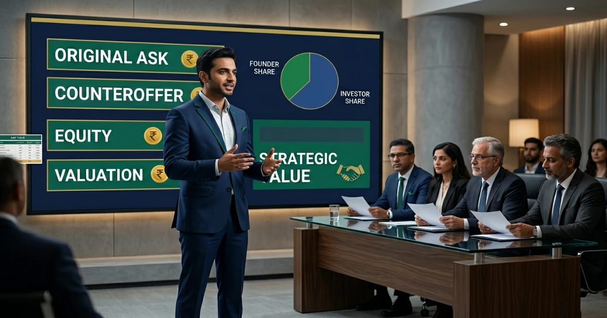 founder negotiating equity with investors on Shark Tank Pakistan