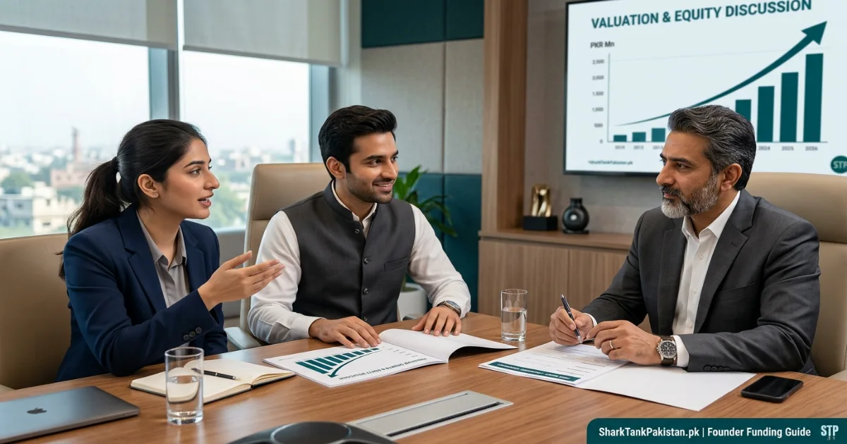 negotiate equity with investors