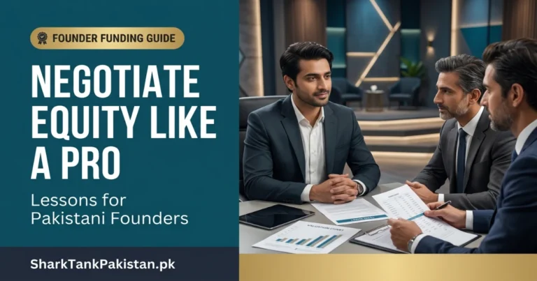 Negotiate Equity with Investors