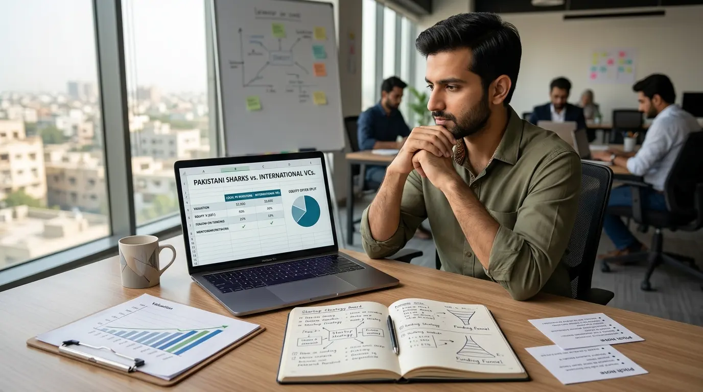 Pakistani sharks comparison: local investors compared with international shark investors