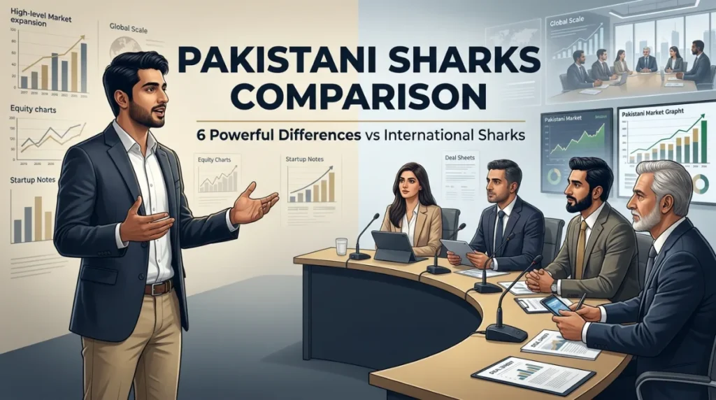 Pakistani sharks comparison