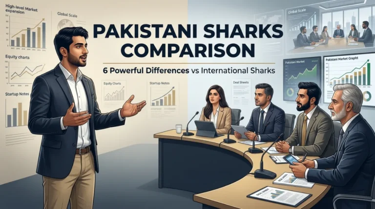 Pakistani sharks comparison
