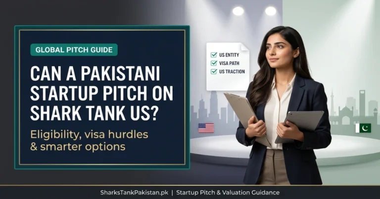 Pitch on Shark Tank US from Pakistan