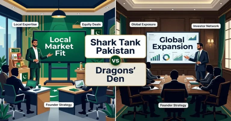Shark Tank Pakistan vs Dragons’ Den