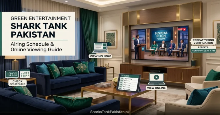 Green Entertainment Shark Tank