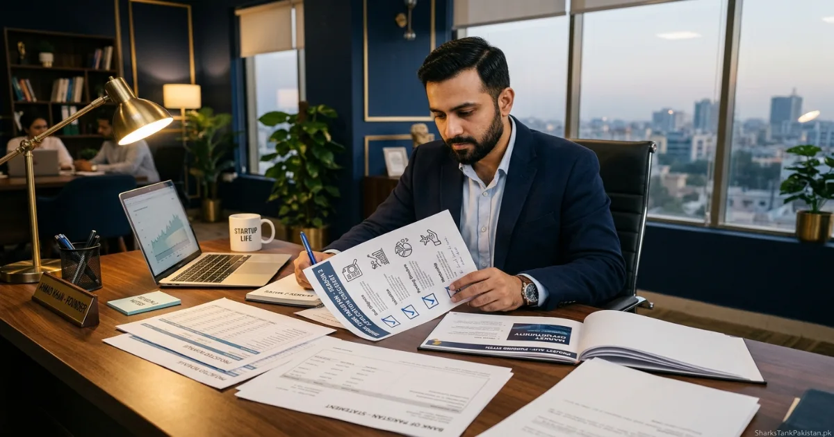 Shark Tank Pakistan season 2 application checklist with financial records pitch deck and valuation preparation