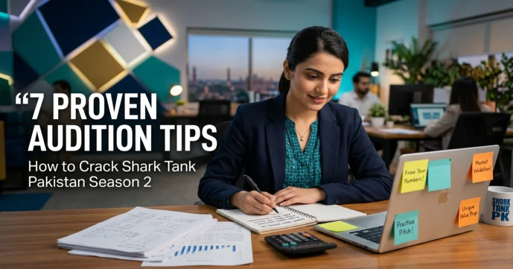 Shark Tank Pakistan audition tips