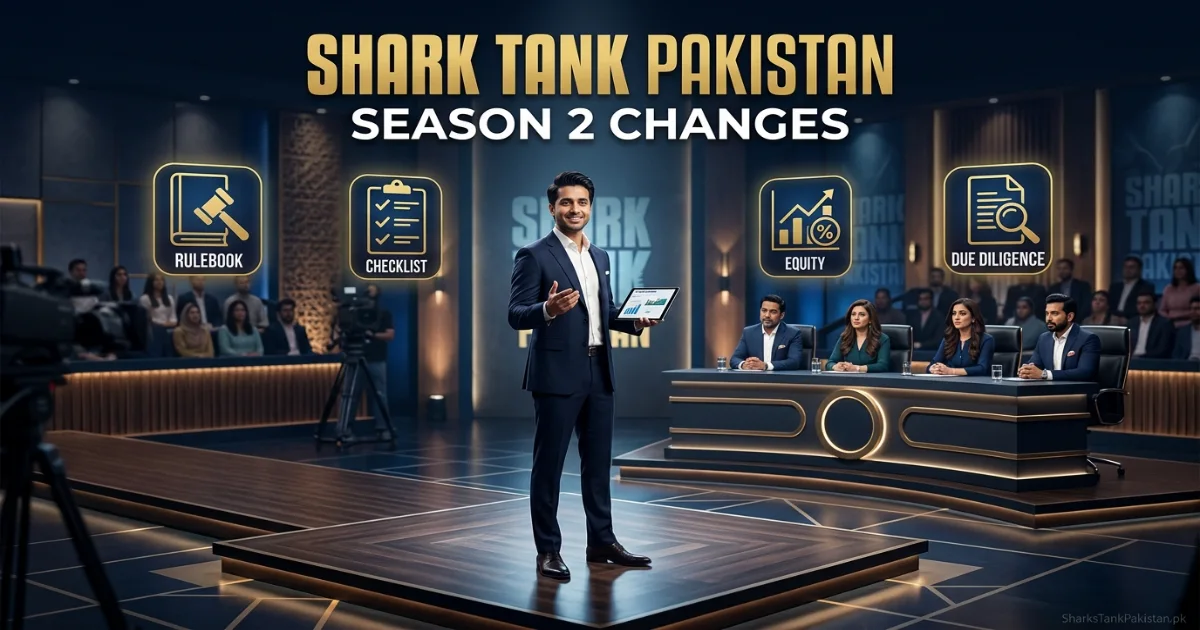 Shark Tank Pakistan new rules overview for founders preparing financials documents valuation and application process
